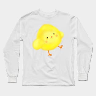 Fluffy Chick Long Sleeve T-Shirt